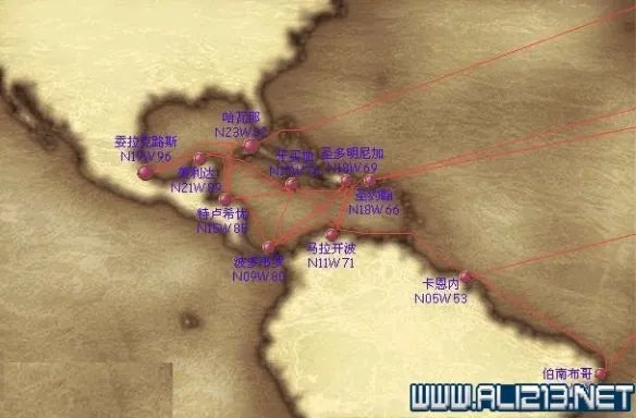 《大航海时代4威力加强版HD》港口地图坐标分布汇总 全港口分布