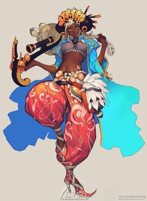 《创世纪战4》原画曝光 女主角似韩女神金亨泰