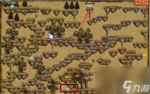 QQ三国行脚商怎么看正确出口   出口辨别方法