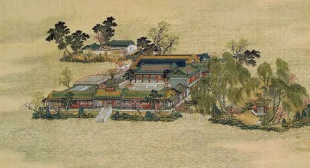 圆明园四十景之一的蓬岛瑶台是什么样子的？