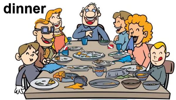 晚饭英语的三种说法