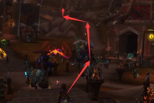 WOW奥丹姆的传送门在哪里。急求啊！！！！