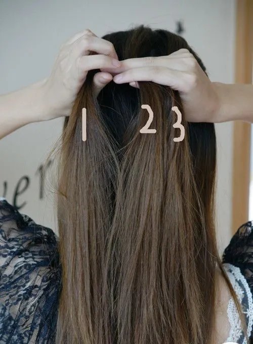 五股辫要怎么编 五股辫子的编法图解