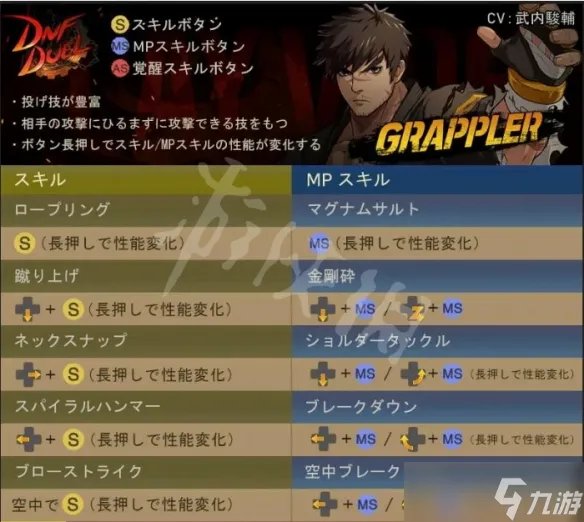 《地下城与勇士决斗》柔道家有哪些技能 柔道家技能介绍