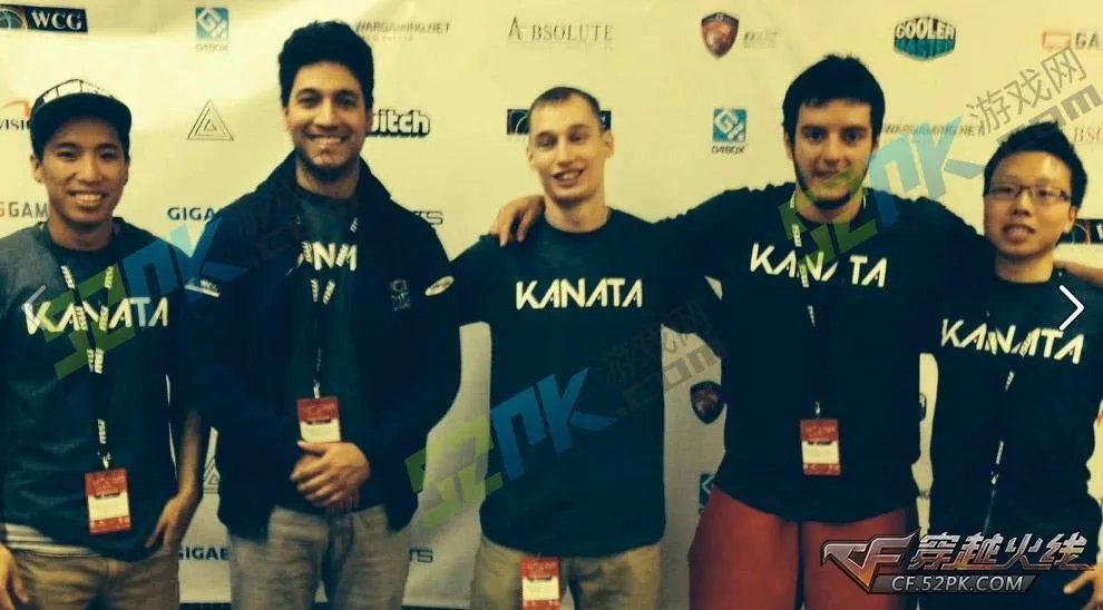 WCG2013世界总决赛各国CF项目队伍