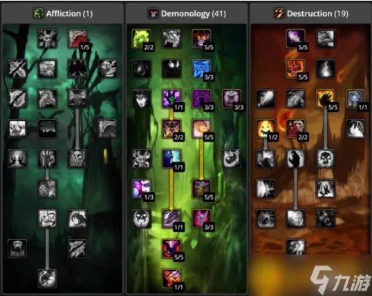 魔兽世界术士天赋怎么加点 术士天赋加点推荐