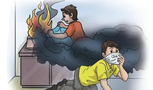 男子冲进火场救人被熏成黑脸，火场救人需要做哪些防护措施?