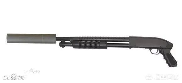 霰弹枪消音器内部结构