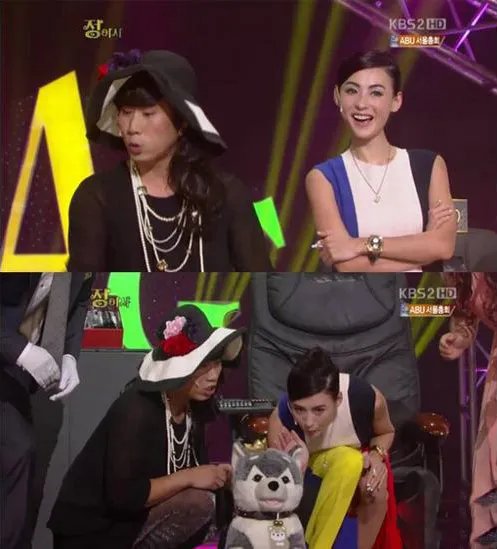 张柏芝韩国综艺节目播出 创韩国收视率冠军