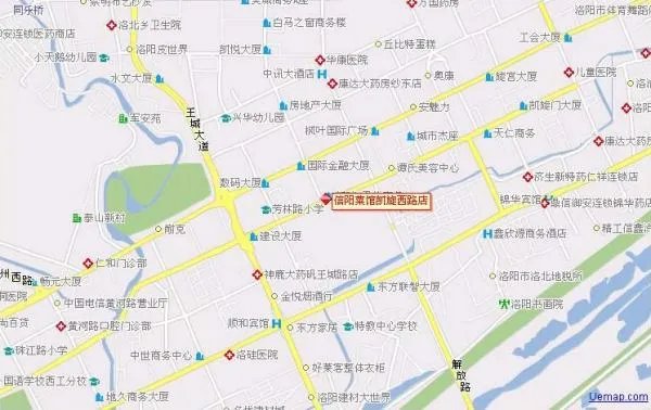 信阳信息港的具体划分