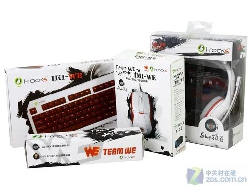专为职业玩家打造 i-rocks WE套装评测