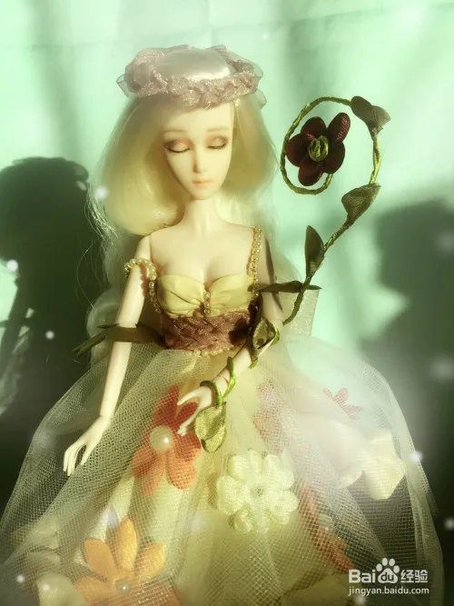 做娃娃的洋装教程