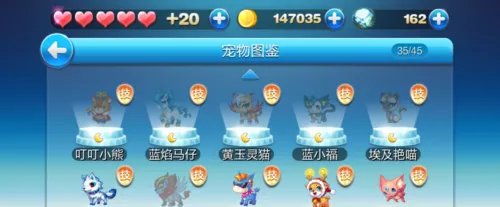 天天酷跑宠物大全