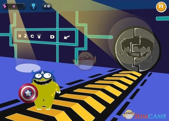 《100种蠢蠢的死法3》第32关攻略