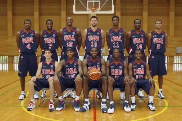 2008年北京奥运会男篮中国VS美国，求美国阵容