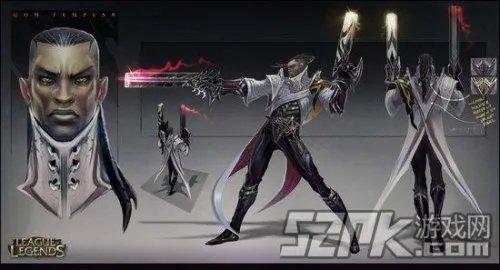 LOL新英雄圣殿枪手曝光 手持魔枪形象鬼魅