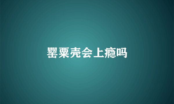 罂粟壳会上瘾吗