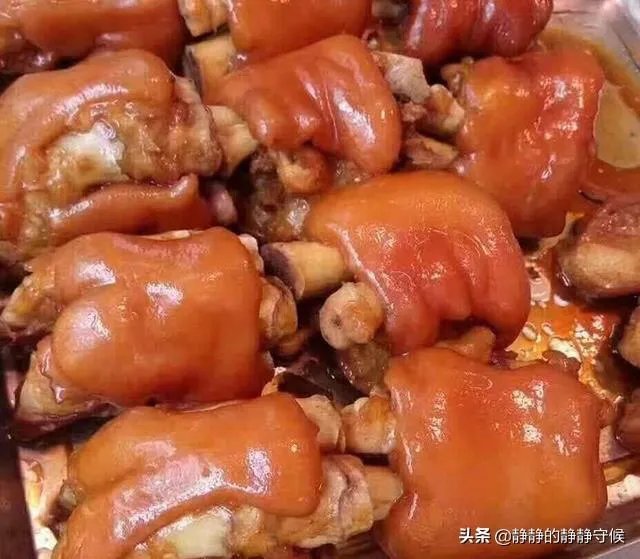求购一个正宗猪蹄的配方？
