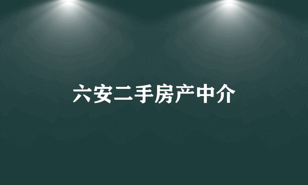 六安二手房产中介