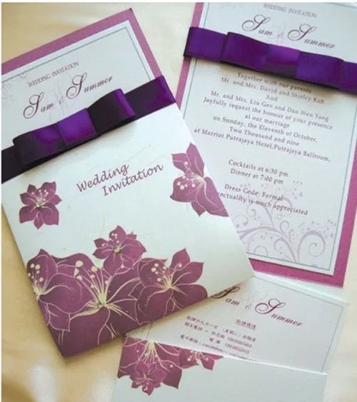 个性结婚请柬范文  盘点创意个性的结婚请柬