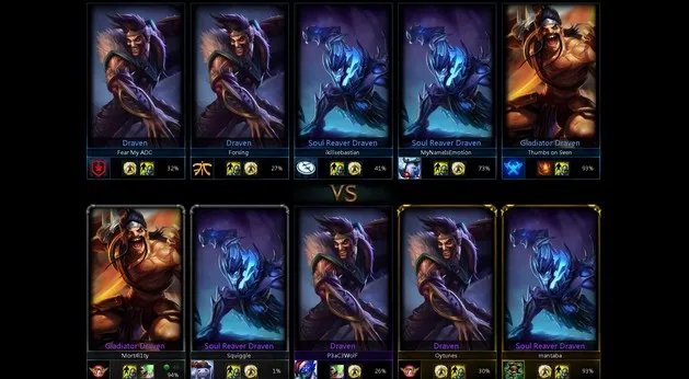 LOL十个相同的英雄 对战模式修改方法