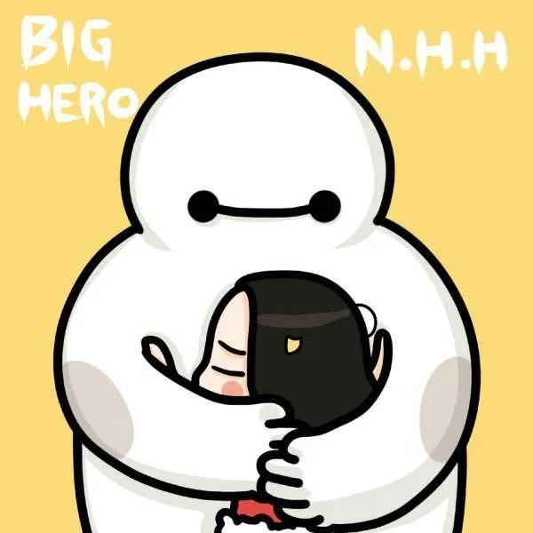 求牛轰轰画的大白情侣头像图!要齐全啊啊啊！微博就有，可是懒得去翻！！