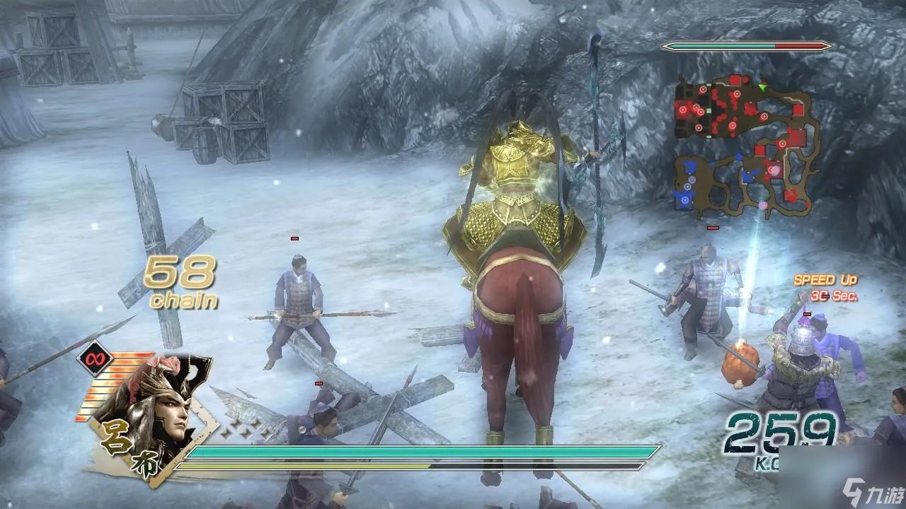 真三国无双5攻略秘籍 虎牢关地图箱子瓦罐具体分布