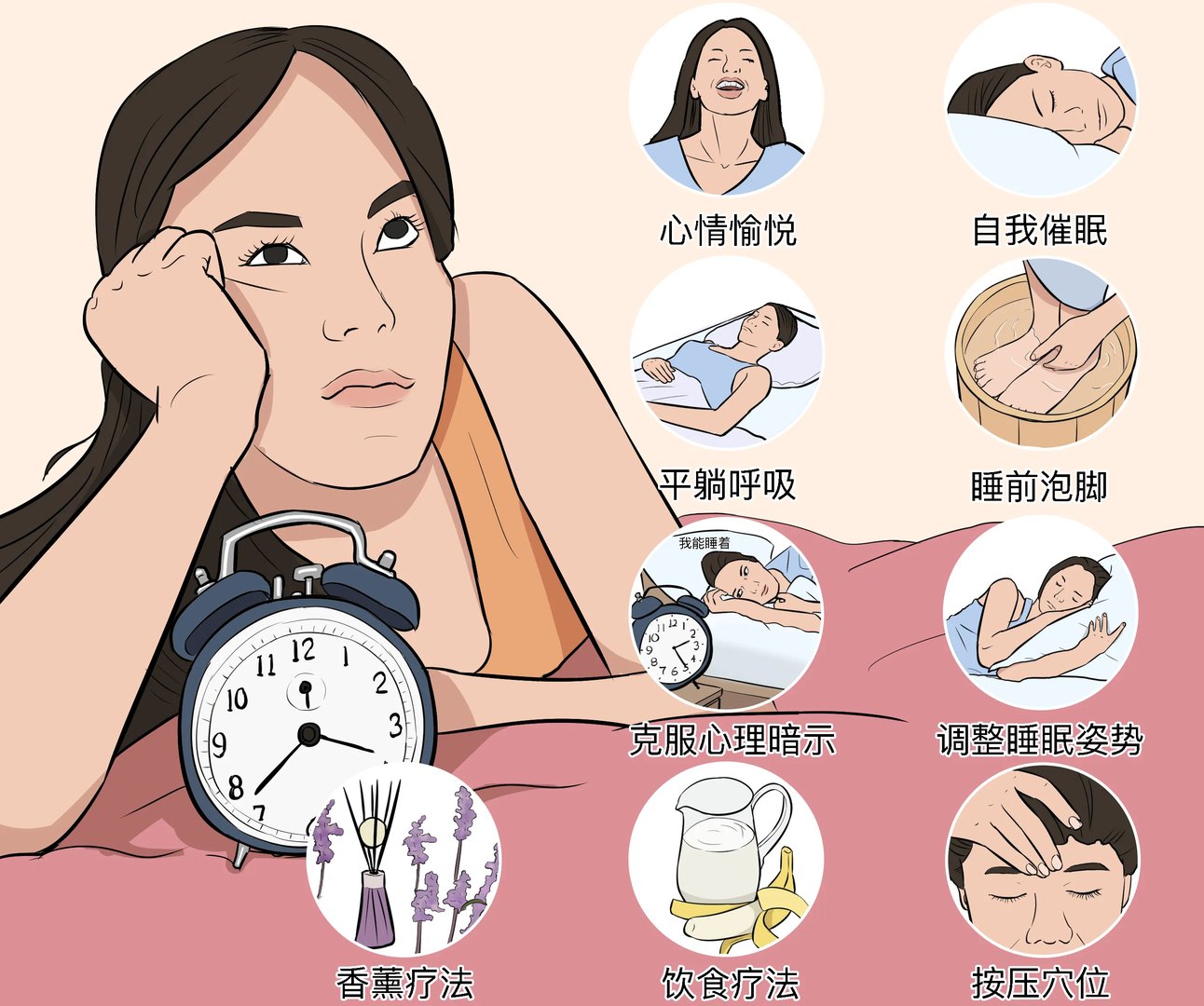 治疗失眠的9种小妙招