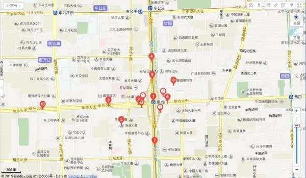 阜成门外大街属于哪个区