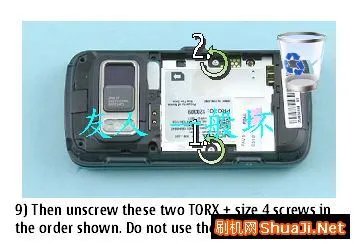 Nokia N86官方拆机图文教程(一）