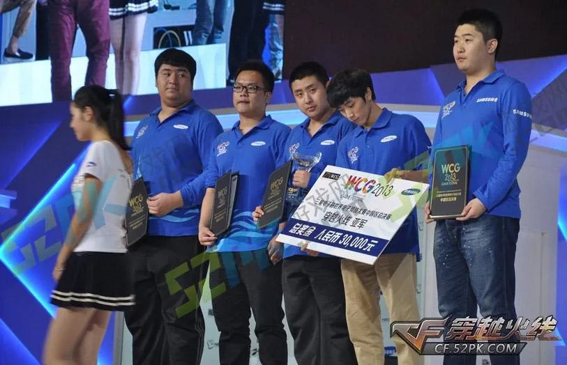WCG2013世界总决赛各国CF项目队伍