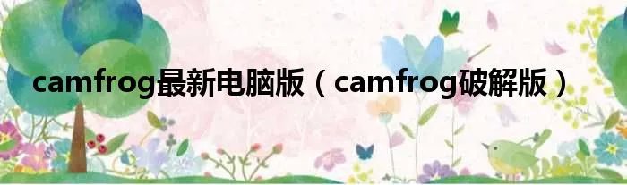 camfrog最新电脑版（camfrog破解版）