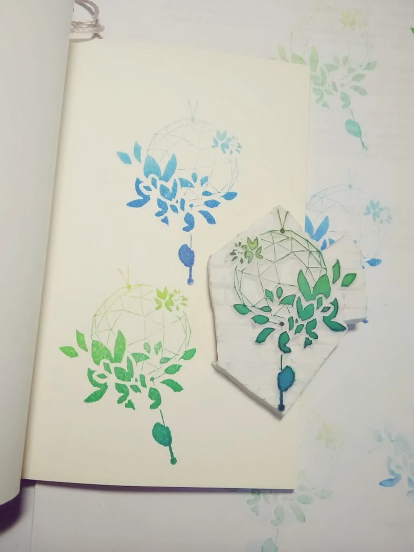 唔……橡皮章吧！