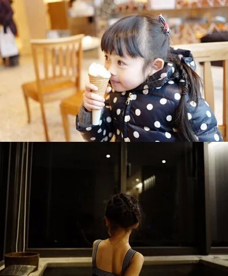 韩寒晒爱女萌照萌化众网友 感叹时间如梭引深思