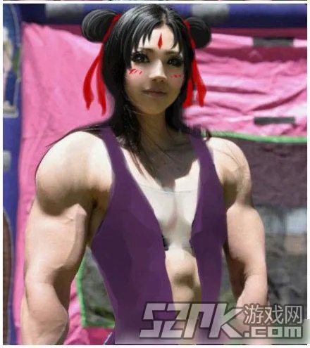 萝莉脸肌肉女爆红 玩家惊呼像动画无法直视