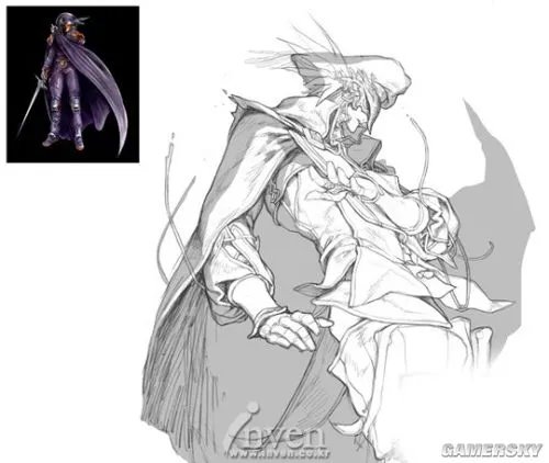 《创世纪战4》原画曝光 女主角似韩女神金亨泰