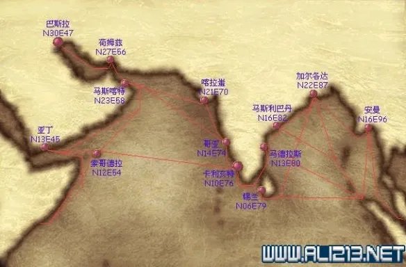《大航海时代4威力加强版HD》港口地图坐标分布汇总 全港口分布