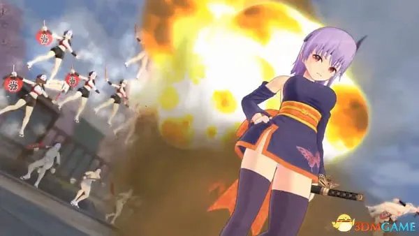 《闪乱神乐:少女们的选择》DLC视频 波动少女出动