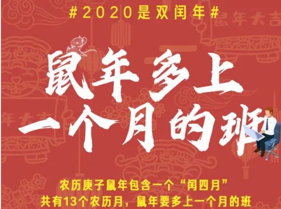 2020年有闰月吗 2020年闰几月