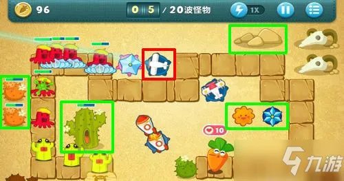 《保卫萝卜1》沙漠7怎么过 通关攻略分享