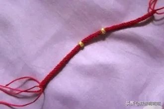 转运珠手链编法？