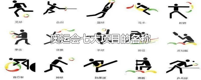 奥运会七大项目的名称