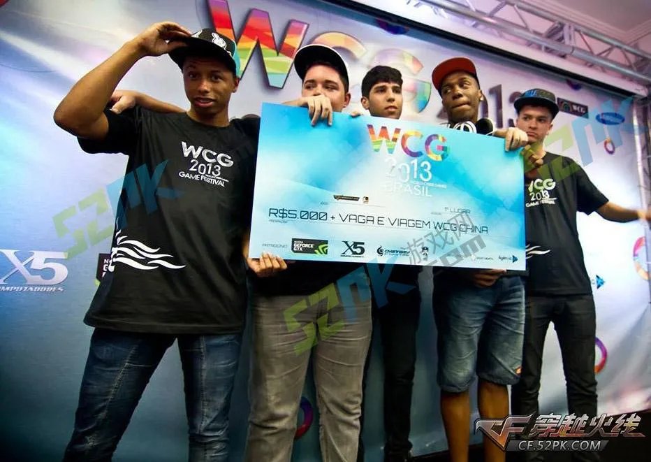 WCG2013世界总决赛各国CF项目队伍