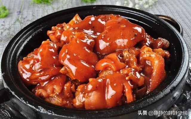 求购一个正宗猪蹄的配方？