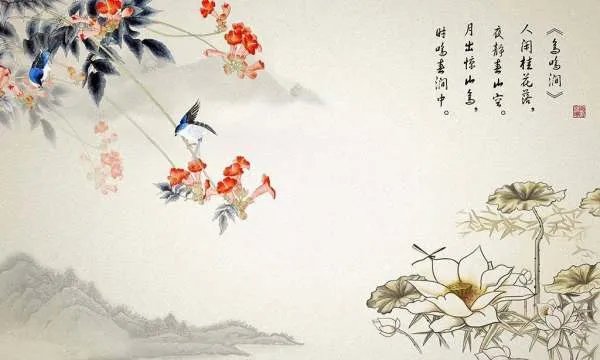 月出惊山鸟，时鸣春涧中是什么意思