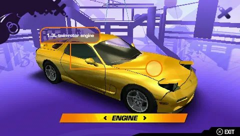 PSP 极品飞车11 职业生涯: 可获得赛车一览(图)