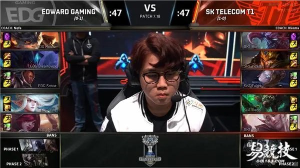 如何看待英雄联盟S7小组赛EDGvsSKT领先一万经济被翻盘？