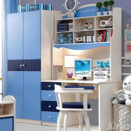 儿童书柜效果图欣赏 儿童书柜效果图解析