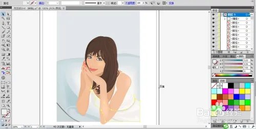 漂亮女人图片设计