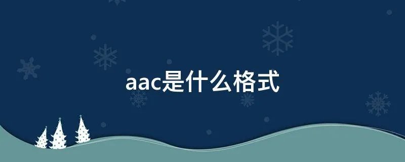 aac是什么格式